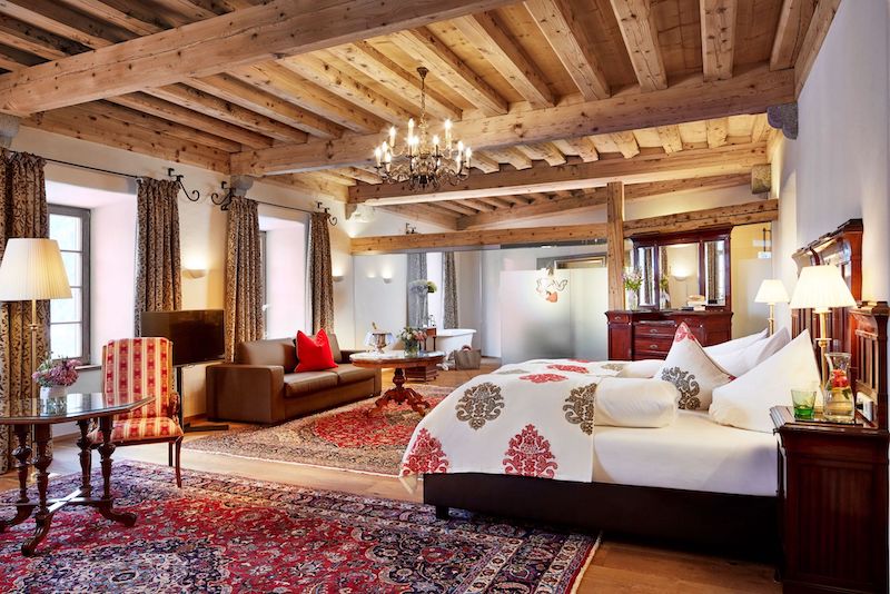 Coco Chanel Suite im Schloss Mittersill